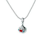 Stainless Steel Double Emoji Charms Necklace N128 VNISTAR Necklaces