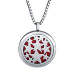 Stainless Steel 30mm Essential Oil Diffuser  Locket Pendant N133-2 VNISTAR Pendant