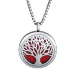 Stainless Steel 30mm Essential Oil Diffuser  Locket Pendant N142-2 VNISTAR Steel Essential Oil Difusser Pendant