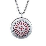 Stainless Steel 30mm Essential Oil Diffuser  Locket Pendant N163-2 VNISTAR Steel Essential Oil Difusser Pendant