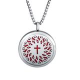 Stainless Steel 30mm Essential Oil Diffuser  Locket Pendant N164-2 VNISTAR Jewellery