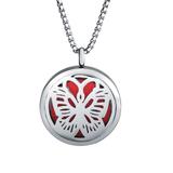 Stainless Steel 30mm Essential Oil Diffuser  Locket Pendant N171-2 VNISTAR Jewellery