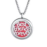 Stainless Steel 30mm Essential Oil Diffuser  Locket Pendant N182-2 VNISTAR Jewellery