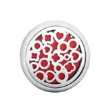 Stainless Steel Essential Oil Car Diffuser Lockets N201 VNISTAR Car Diffuser Oil Lockets