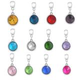 Vnistar Alloy Birthstone Dangle Beads PBD003 PBD003 VNISTAR Charms