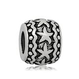 Alloy Starfish European Spacer Beads PBD037 VNISTAR Alloy European Beads