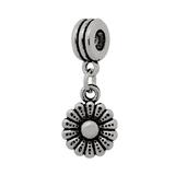 Alloy Flowers European Dangle Beads PBD053 VNISTAR Alloy European Beads