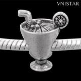 Vnistar Alloy Juice Cup European Beads PBD056 PBD056 VNISTAR Alloy European Beads