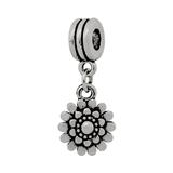 Alloy Flowers European Dangle Beads PBD059 VNISTAR Alloy Dangle Charms