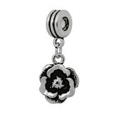 Alloy Flowers European Dangle Beads PBD061 VNISTAR Alloy European Beads