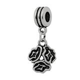 Alloy Flowers European Dangle Beads PBD068 VNISTAR Alloy Dangle Charms