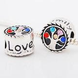 Vnistar Alloy Life Tree Crystal European Beads PBD082 PBD082 VNISTAR Alloy European Beads