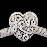 Vnistar metal european love heart charms PBD1031 PBD1031 VNISTAR Metal Charms