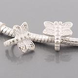 Vnistar metal alloy dragonfly european beads PBD1155 PBD1155 VNISTAR Alloy European Beads