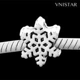 Vnistar metal snowflake charm beads PBD1167 PBD1167 VNISTAR Metal Charms