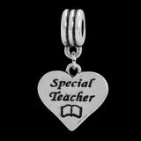 Vnistar special teacher heart dangle charm PBD1709 PBD1709 VNISTAR Metal Charms