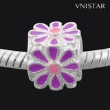 Vnistar enamel european beads PBD2115 PBD2115 VNISTAR Alloy European Beads