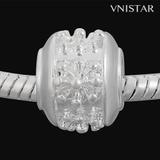 Vnistar metal european flower charms PBD2198 PBD2198 VNISTAR Alloy European Beads