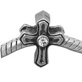 Vnistar Alloy Cross Crystal European Beads PBD220 PBD220 VNISTAR Charms
