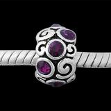 Vnistar Alloy Spacer Stone European Beads PBD2255 PBD2255 VNISTAR Alloy Crystal Stone Beads