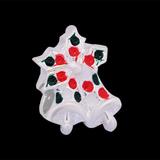 Alloy Enamel Christmas Bell European bead PBD241 VNISTAR Alloy Enamel Beads