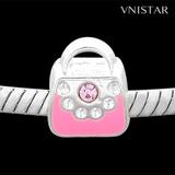 Vnistar enamel bag beads PBD2505 PBD2505 VNISTAR Alloy European Beads