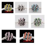 Vnistar Alloy Crystal European Beads PBD282 PBD282 VNISTAR Alloy Crystal Stone Beads