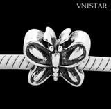 Vnistar Alloy Butterfly European Beads PBD3315-2 PBD3315-2 VNISTAR Alloy European Beads