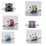 Vnistar Alloy Crystal  European Beads PBD3339 PBD3339 VNISTAR Alloy Enamel Beads