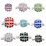 Vnistar Alloy Crystal European Beads PBD3383 PBD3383 VNISTAR Alloy European Beads