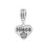 vnistar european style Niece dangle charm beads PBD3507 PBD3507 VNISTAR Metal Charms