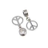 Vnistar peace sign dangle charm bead PBD353 PBD353 VNISTAR Alloy Dangle Charms