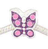 Vnistar buttefly european charm PBD439 PBD439 VNISTAR Alloy European Beads