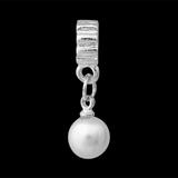 Vnistar pearl dangle charm PBD515 PBD515 VNISTAR Metal Charms