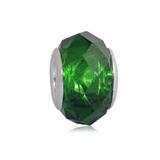 Vnistar emerald faceted copper core glass beads PGB002-5 VNISTAR Copper Core Glass Beads