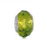 Vnistar grass green faceted copper core glass beads PGB002-8 PGB002-8 VNISTAR Copper Core Glass Beads