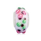 Vnistar Copper core colorful glass beads PGB094 PGB094 VNISTAR Alloy European Beads