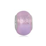 Vnistar pink foil european glass beads PGB102-2 PGB102-2 VNISTAR Copper Core Glass Beads