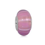 Vnistar pink european glass beads PGB336-2 PGB336-2 VNISTAR Copper Core Glass Beads