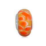 Vnistar orange european glass beads PGB499-1 PGB499-1 VNISTAR Copper Core Glass Beads