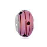 Vnistar pink copper core glass beads PGB576-1 PGB576-1 VNISTAR Copper Core Glass Beads