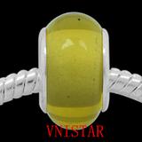 Vnistar plain yellow glass beads PGB608 PGB608 VNISTAR Copper Core Glass Beads