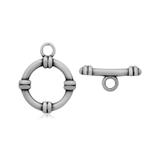 Steel OT Toggle Clasp PJ014-1 VNISTAR Jewellery
