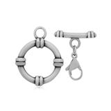 Steel OT Toggle Clasp PJ014-2 VNISTAR Jewellery