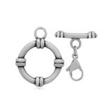 Steel OT Toggle Clasp PJ014-2 VNISTAR Jewellery