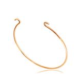 Steel DIY Bangle,Rose Gold Plated PJ027-3 VNISTAR Stainless Steel DIY Bangles