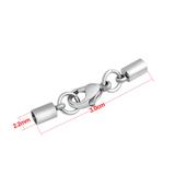 Steel lobster clasp set PJ043 VNISTAR Stainless Steel Accessories