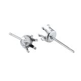 Stainless Steel Stud Earrings PJ180 VNISTAR Stainless Steel Accessories