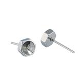 Stainless Steel Stud Earrings PJ182 VNISTAR Accessories