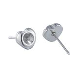 Stainless Steel Stud Earrings PJ185 VNISTAR Accessories